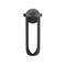 Z-Lite Leland Outdoor Wall, 1-Light, 9 In.W x 10.5 In.L x 24 In.H, Sand Black/Sand Blast 5005B-BK-LED - alternate 2